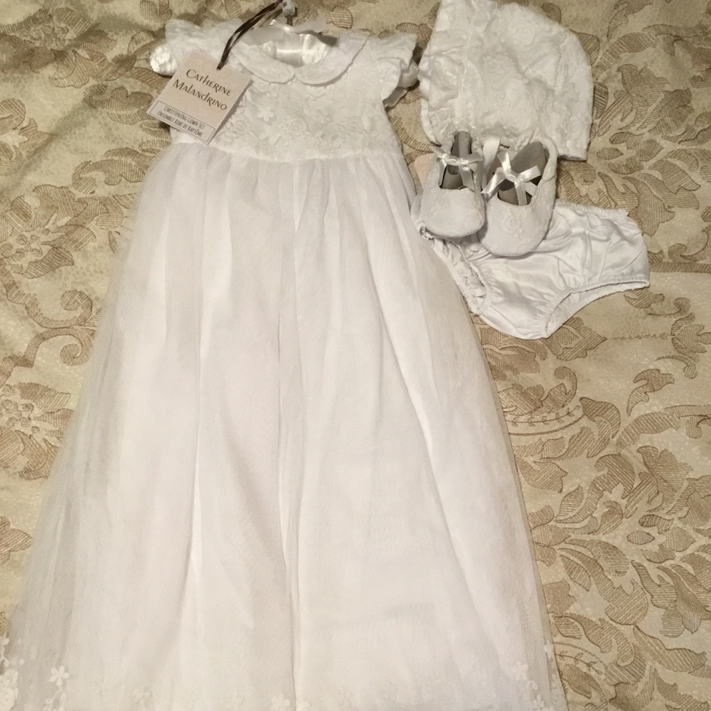 Christening baptismal gown